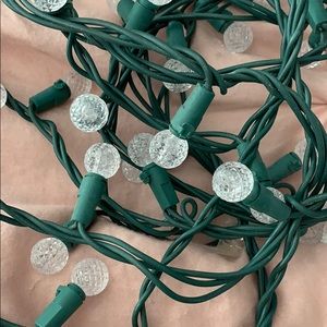 Plug in string lights